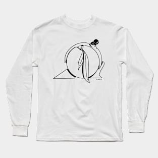 Peach Long Sleeve T-Shirt